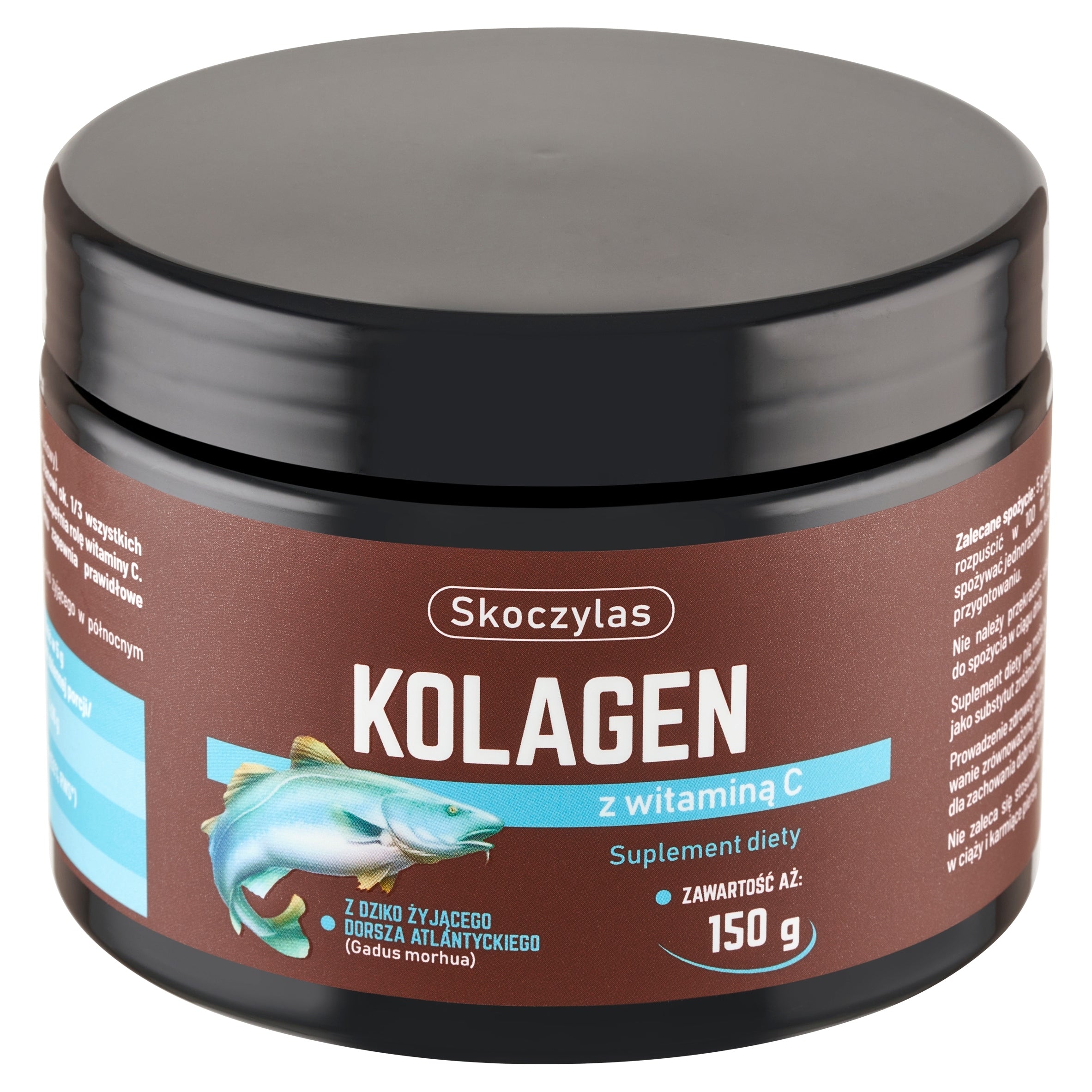 Skoczylas collagen from Atlantic cod vitamin C joints skin 150 g Product weight with unit packaging 0.22 kg