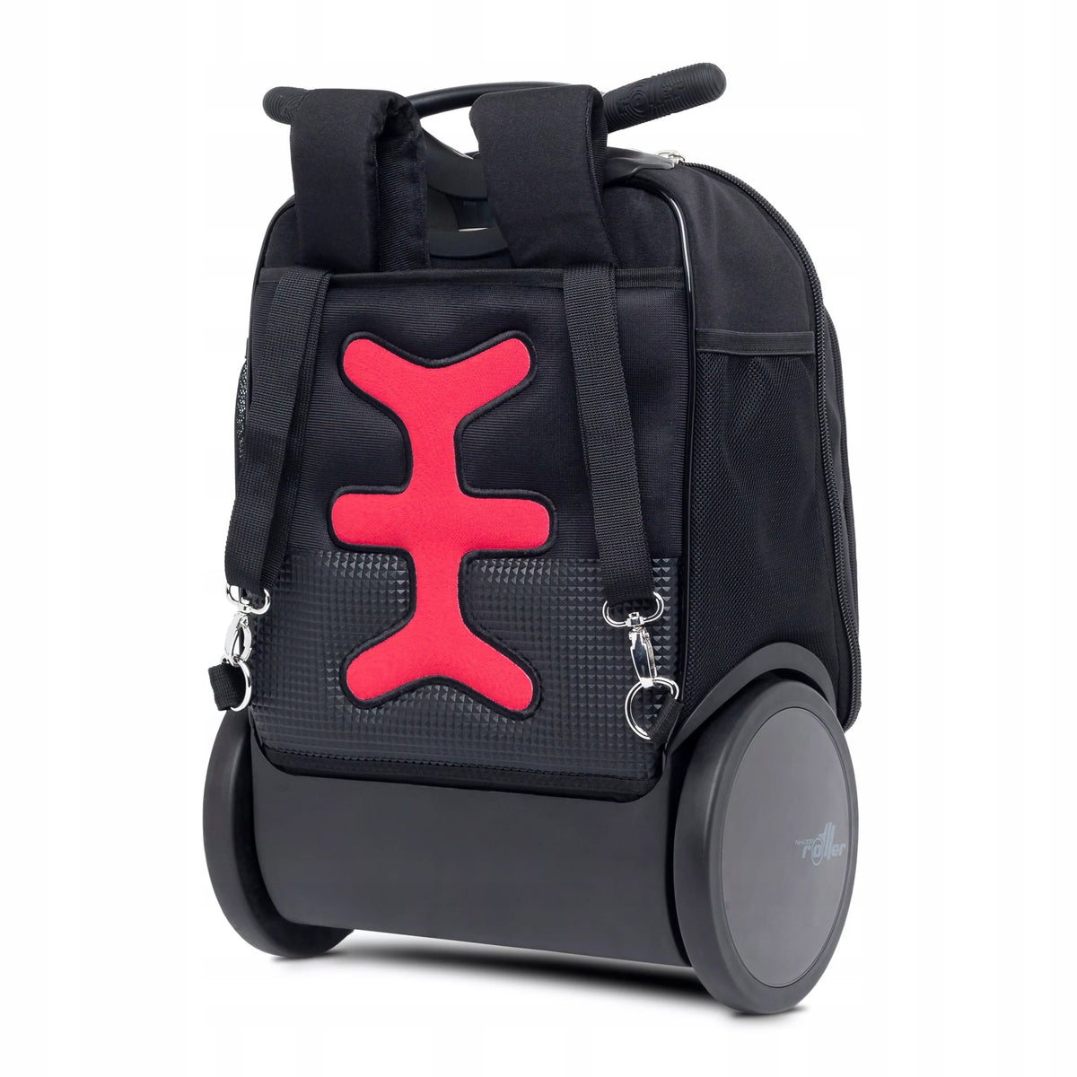 Školní batoh na kolečkách Nikidom Roller UP XL Aquarella, 27l, černý Brand Nikidom
