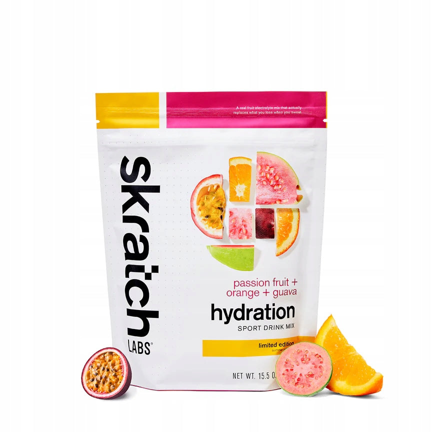 Skratch Labs Drink Mix Hydration Sport, passion fruit, orange, guava 440g