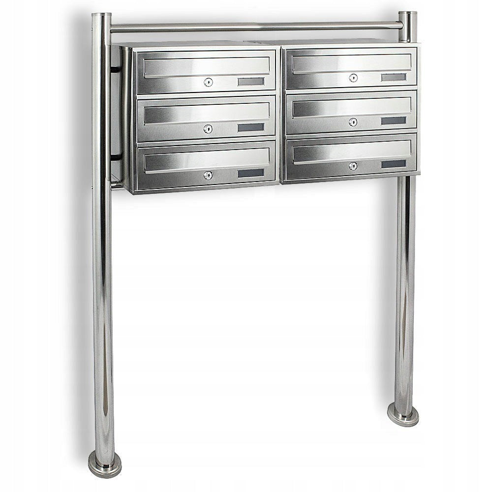 Pašto dėžutė 2x3, metalinė