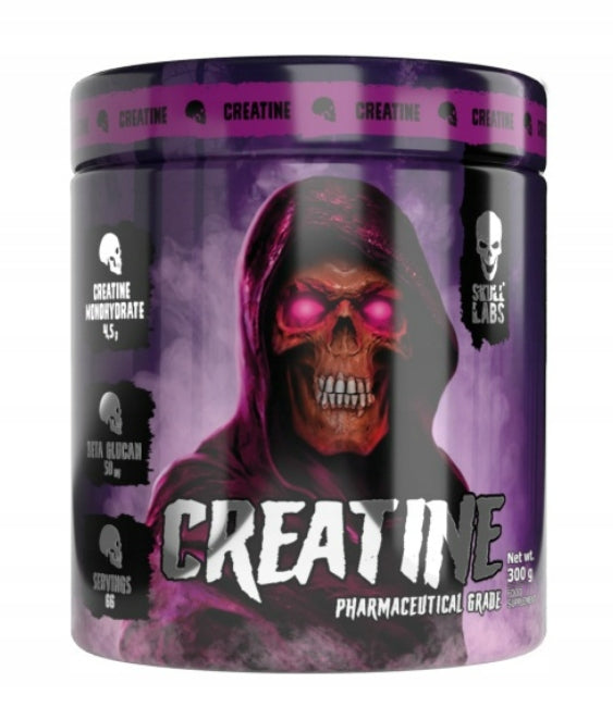 Skull Labs Creatine 300g Natural Creatine Monohydrate Creatine Muscle Strength