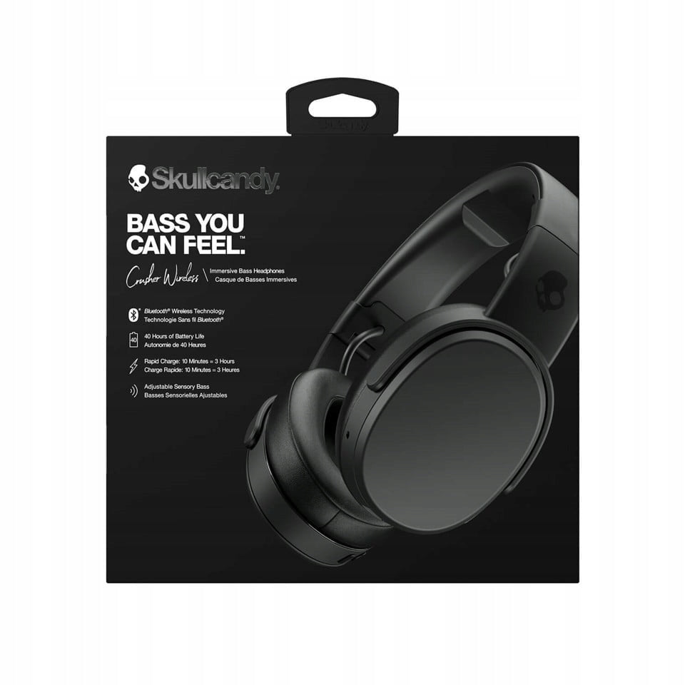 Skullcandy - Crusher Wireless Over-Ear Headphone Black Model other