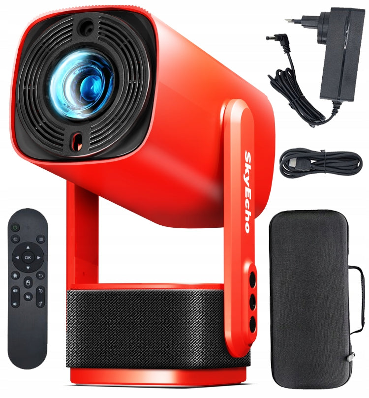 SkyEcho FreeONE Mini Portable Projector 350 ANSI 1080P 4K WiFi Support