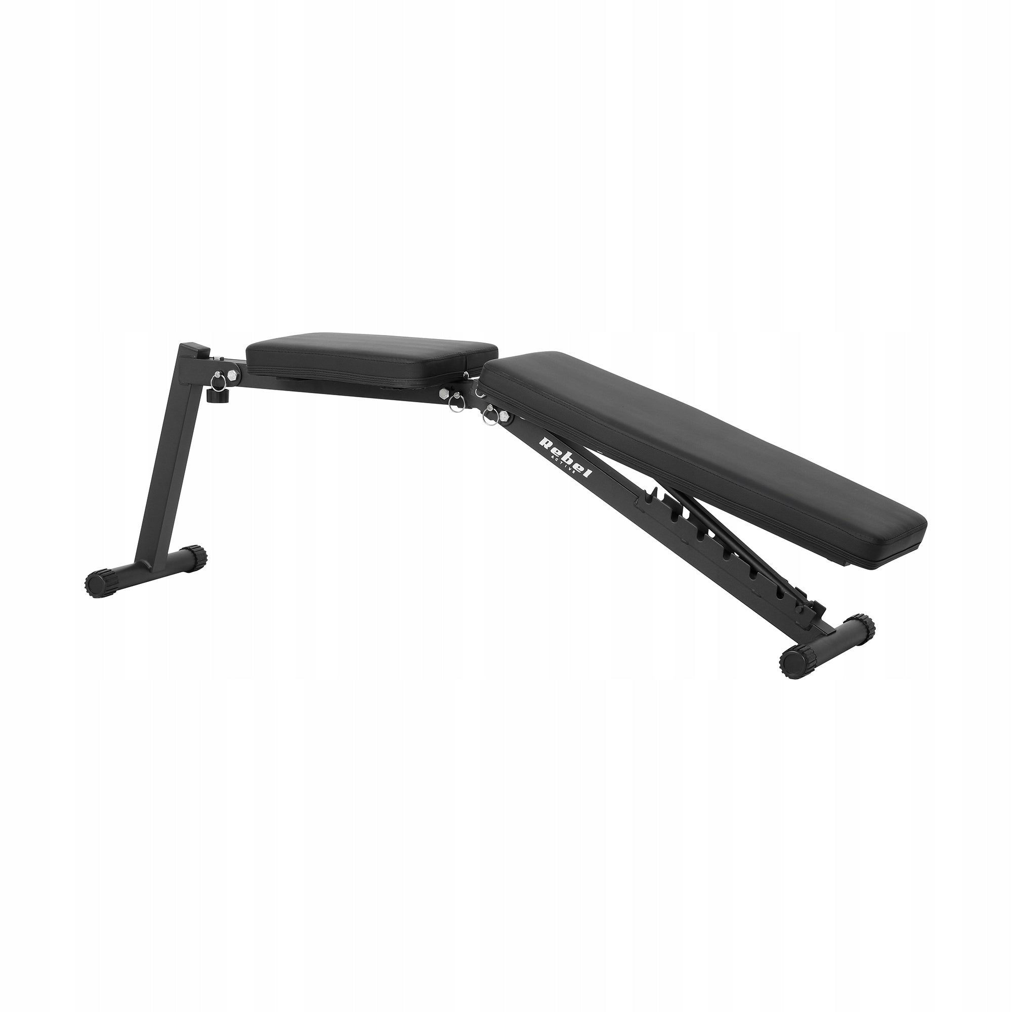 Slanted weight bench adjustable 7 degree folding durable Rebel Brand Rebel