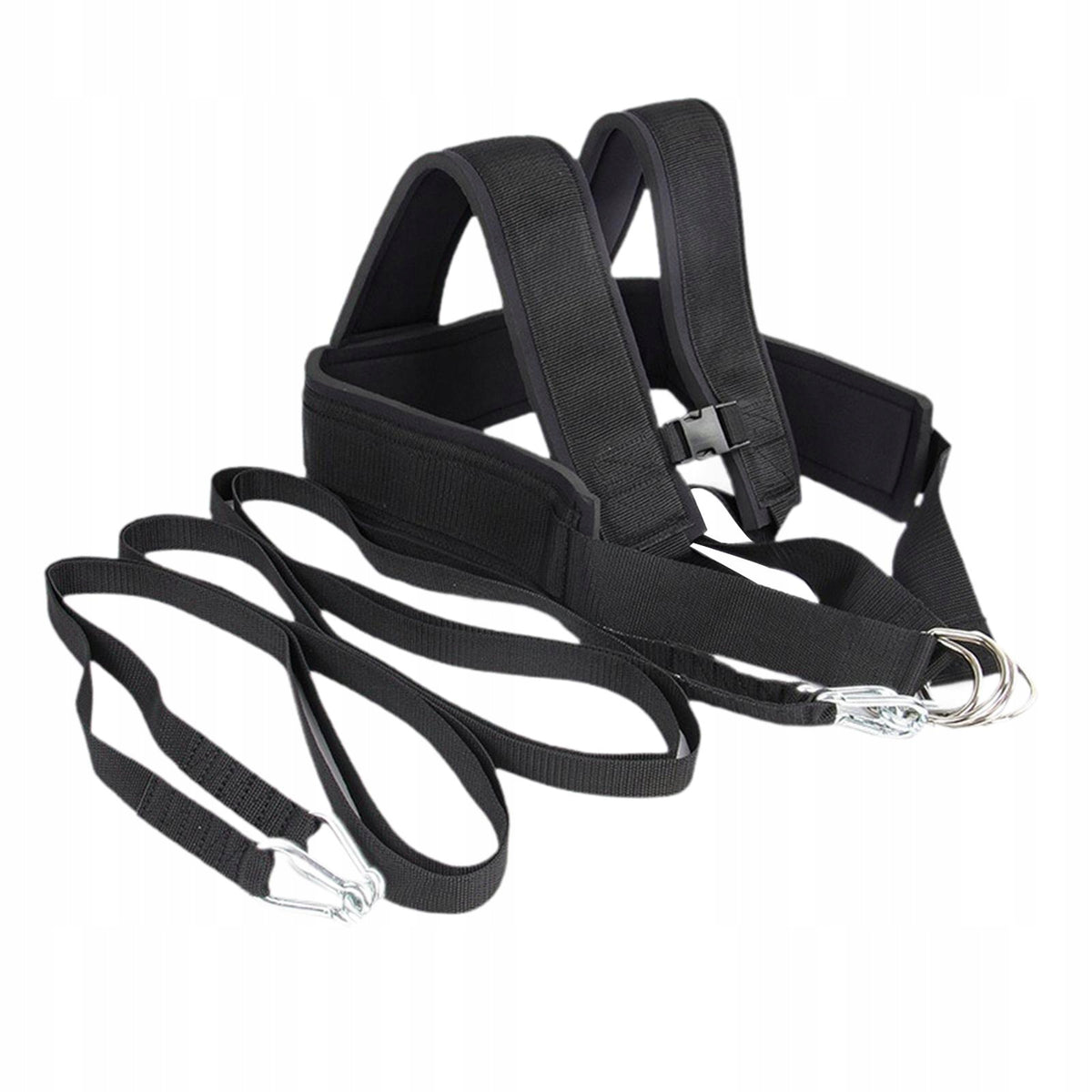 Sled Pull Straps Agility Strength Training Adult Improving Shoulder Strap