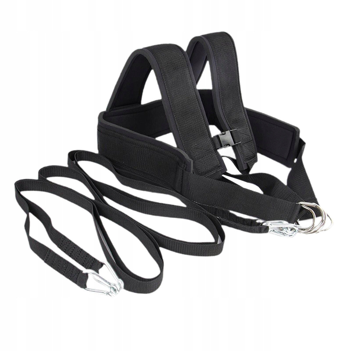 Sled Pull Straps Training Accessory Workout Women Men Shoulder Strap Packaging status original