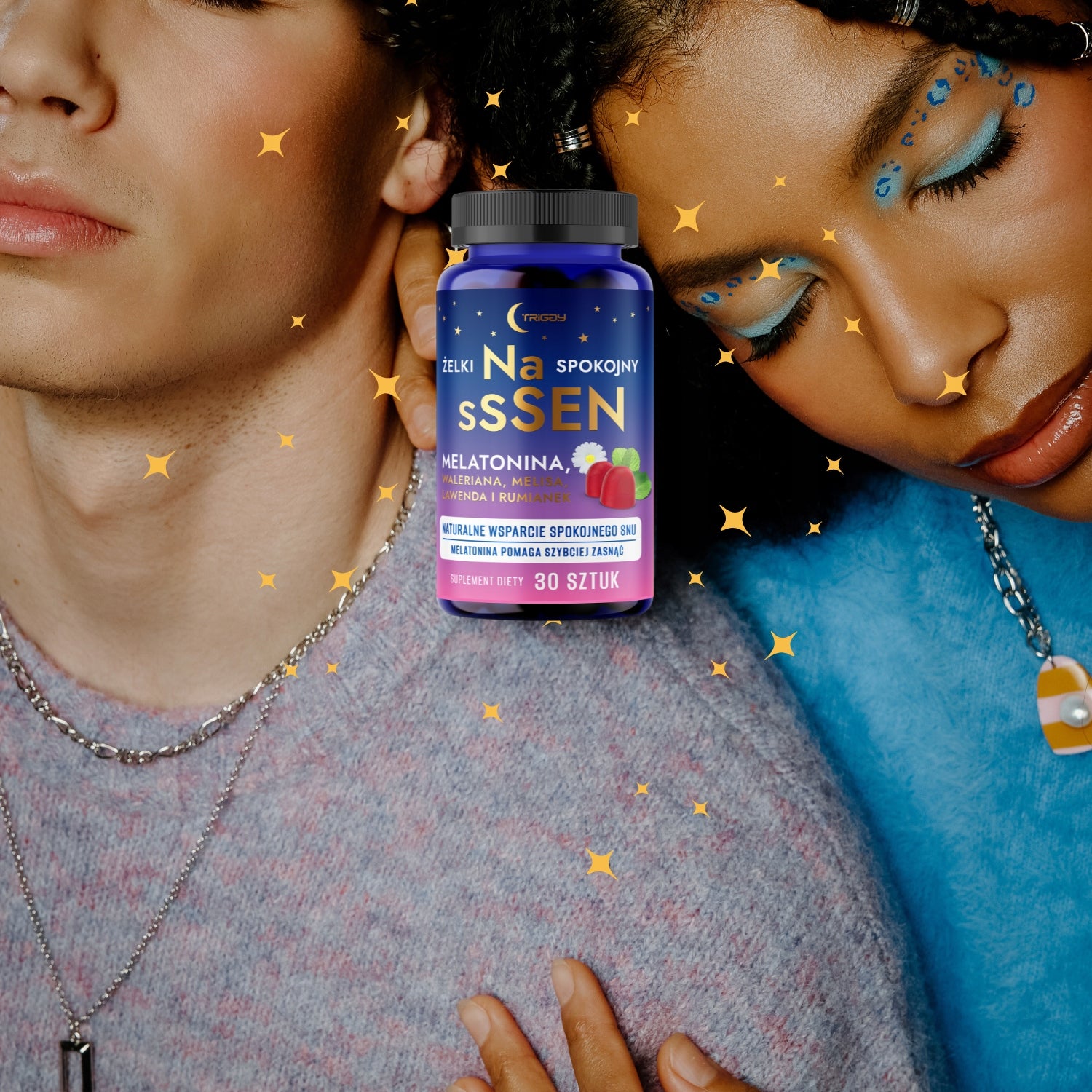 Sleep gummies Triggy Melatonin 30 gummies Manufacturer code 5903981073757