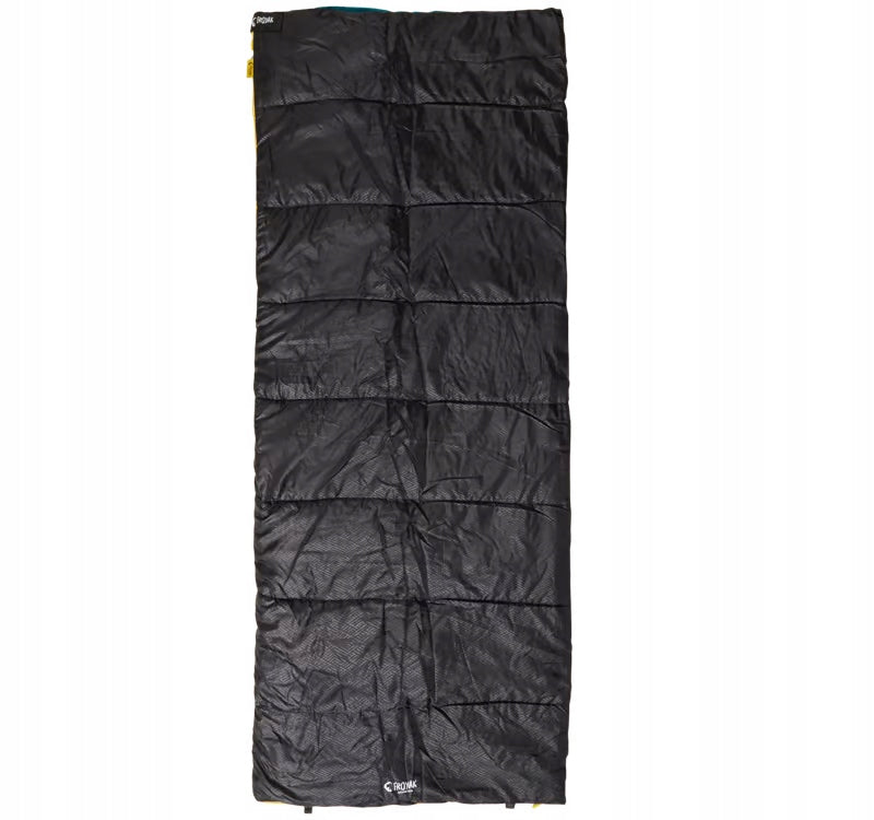 Sleeping Bag Tourist Envelope Large Sleeping Bag Quilt 2in1 NEW MODEL Color black