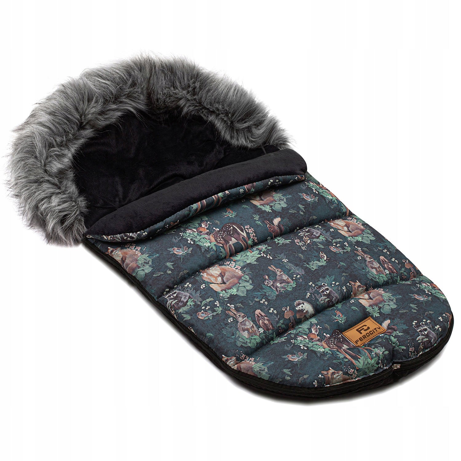 Sleeping Bag for Stroller Gondola Sled Sleeping Bag Warmed 5in1 Fur Waterproof 85