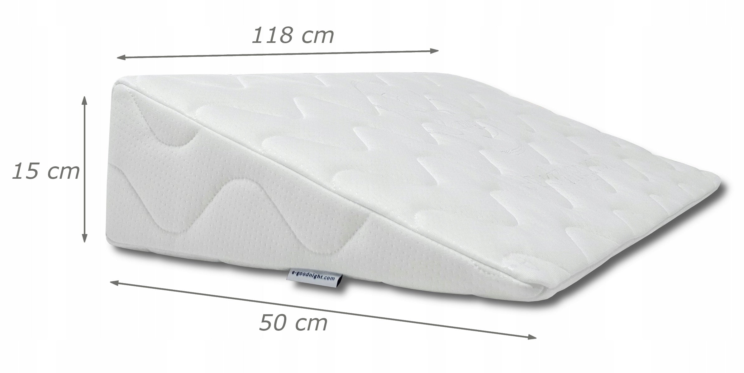 Sleeping Pillow Reading Wedge 15cm 50x118 Anti-Reflux EAN (GTIN) 5903686140631