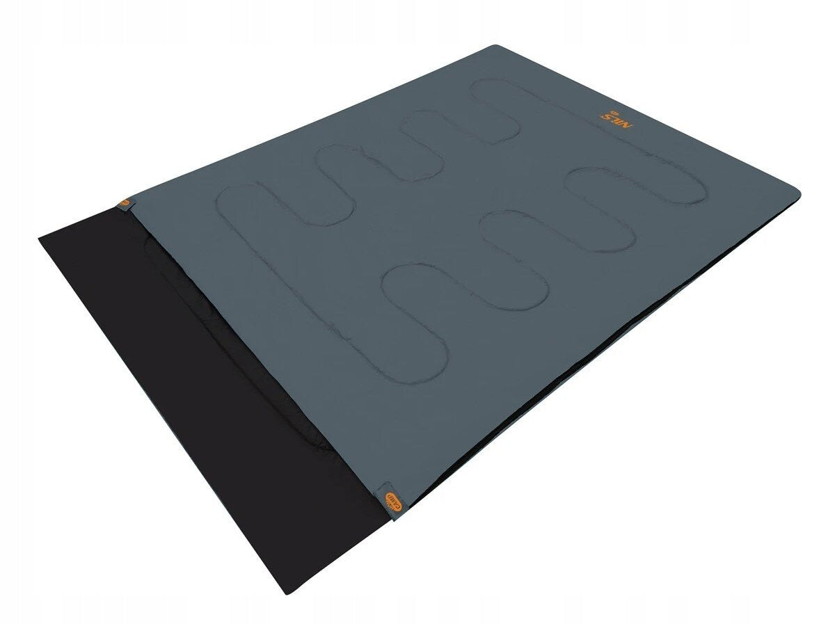 Sleeping bag NILS CAMP NC2001 Anthracite-orange Color gray