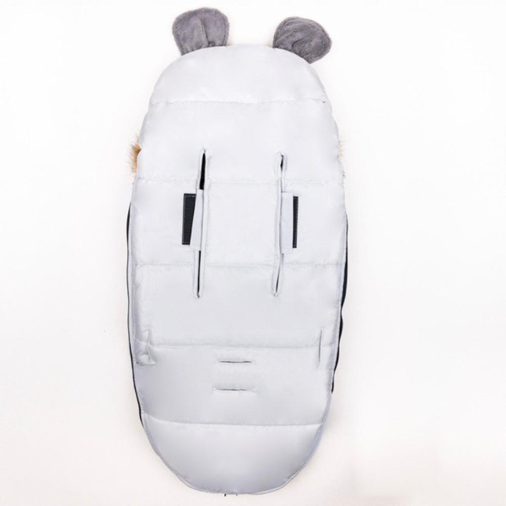 Sleeping bag for baby for sled stroller gondola winter warm fur Brand no brand