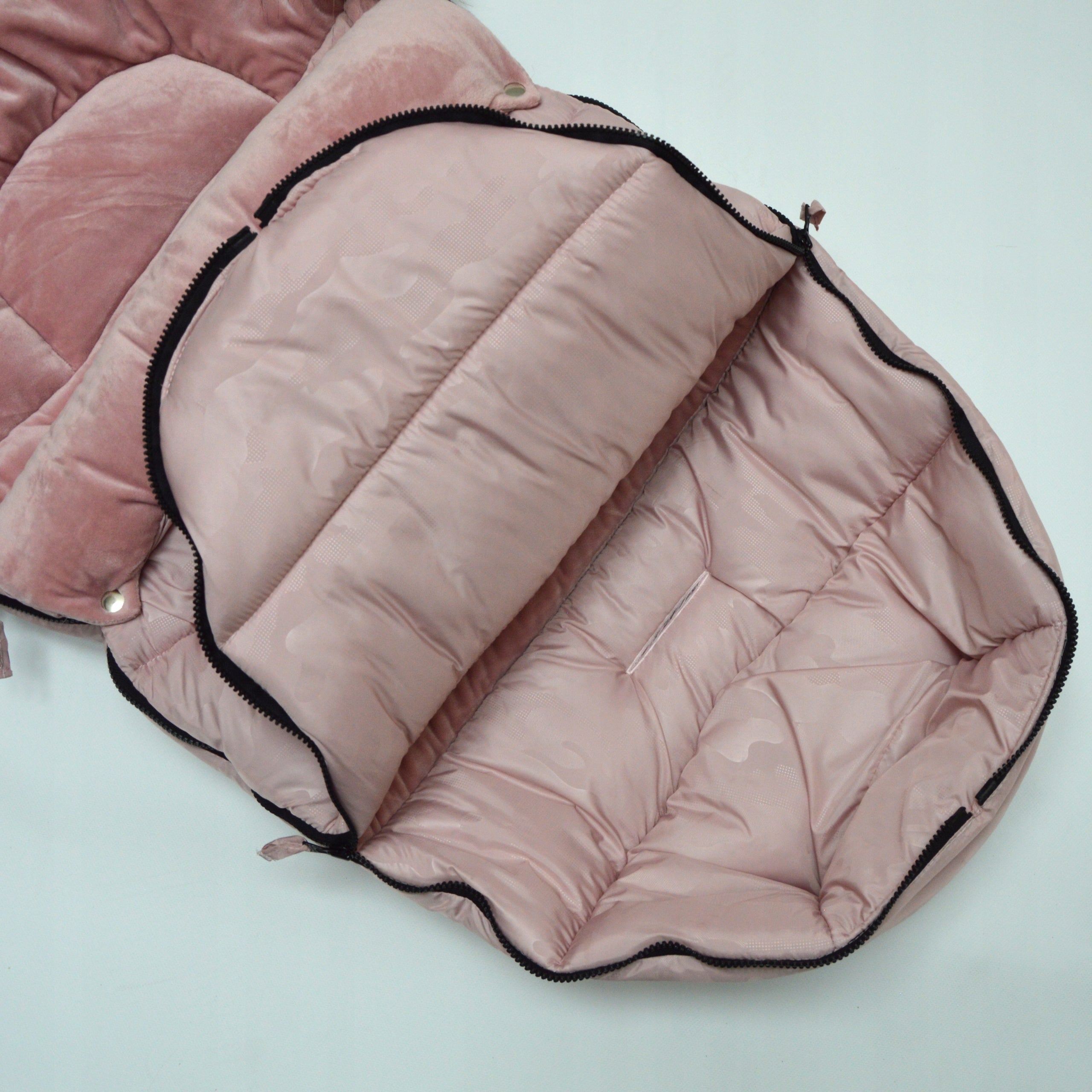 Sleeping bag for stroller gondola sled fur warm plush autumn-winter sleeping bag 95 cm Brand no brand