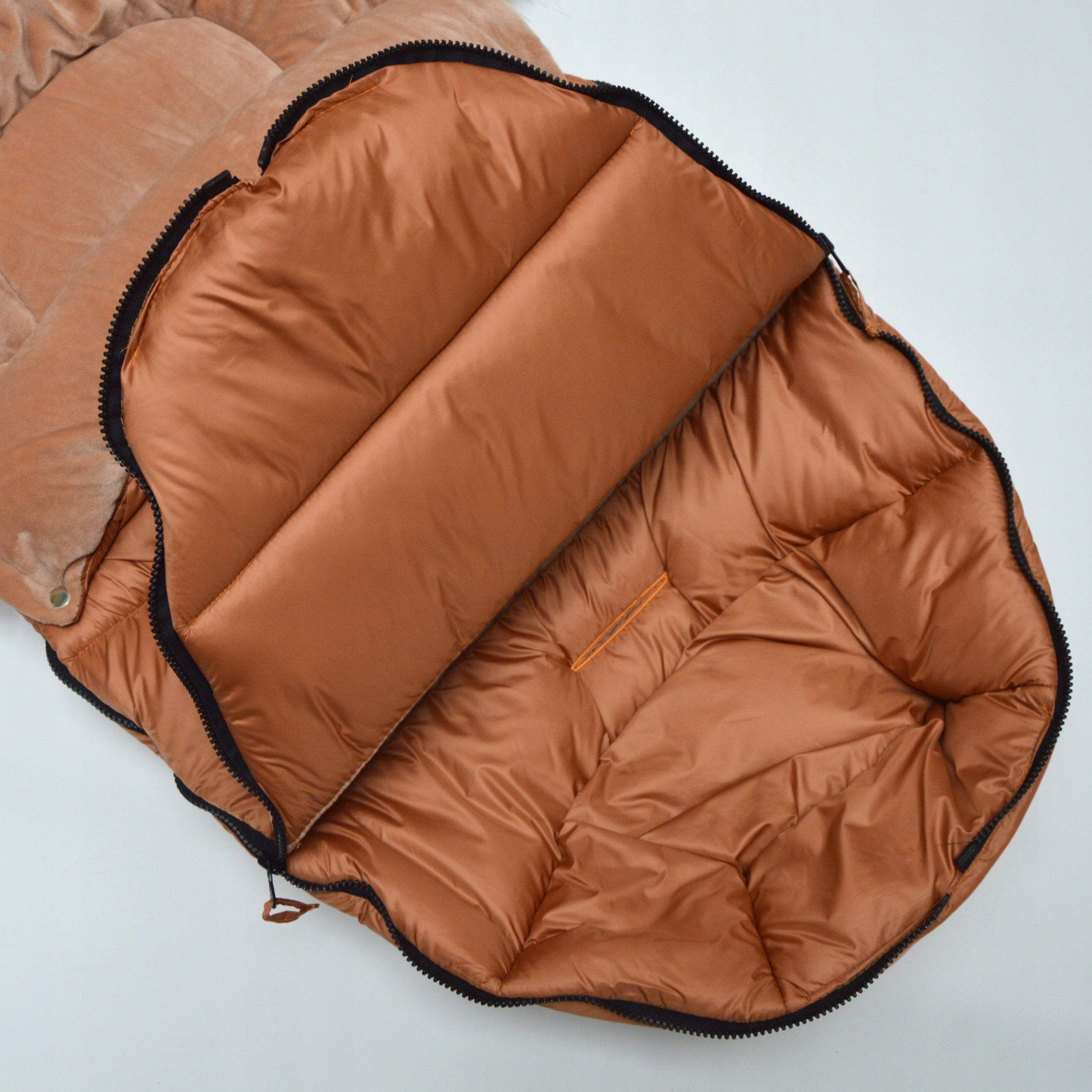 Sleeping bag for stroller gondola sled fur warm plush autumn-winter sleeping bag 95 cm Brand no brand