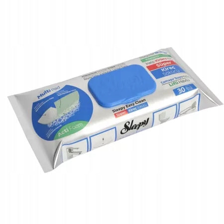 Sleepy Easy Clean Multipad Wet Wipes Stone Sediment 30 Pack Brand SLEEPY