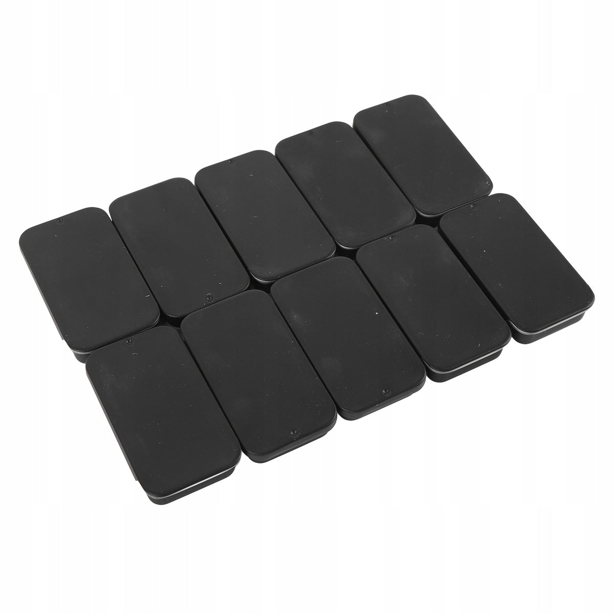 Sliding metal box, empty, sliding top container, easy to open Color multicolor