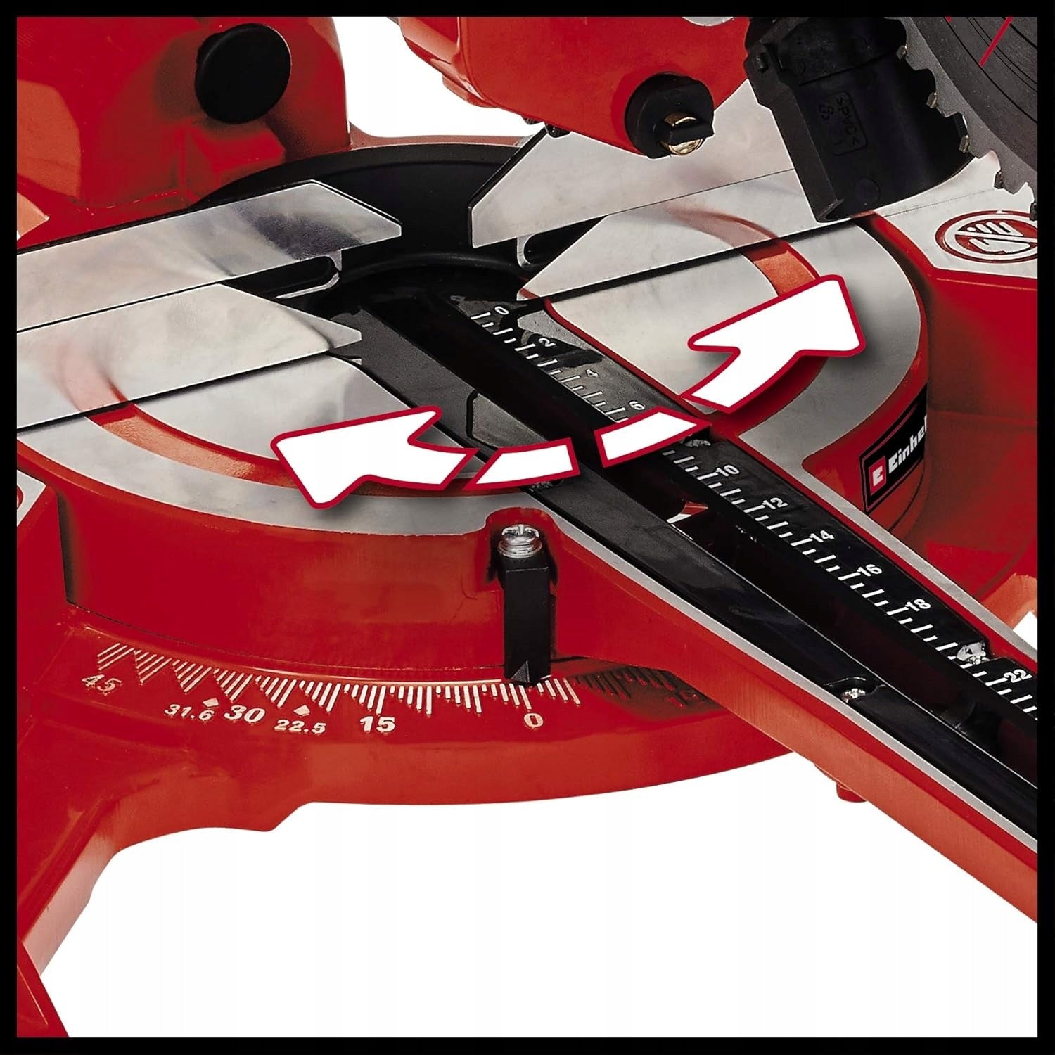 Sliding miter saw Einhell TC-SM 2131/1 Dual 1800 W 210 mm Disc diameter 210 mm