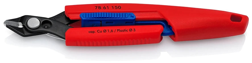 Slim Knips pliers for precision mechanical work Knipex 78 61 150 Brand Knipex