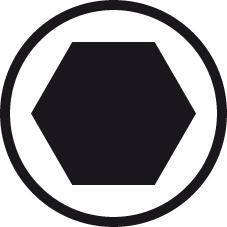 SlimBit VDE replacement pin, hexagon 6x75mm Wiha Brand Wiha