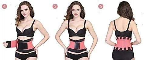 Slimming Belt Modeling Waist Yellow XXL Exercise Belt Brand no brand