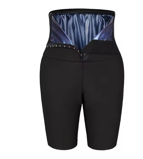 Slimming Fat Burning Shorts Men's Waist Trainer L XL