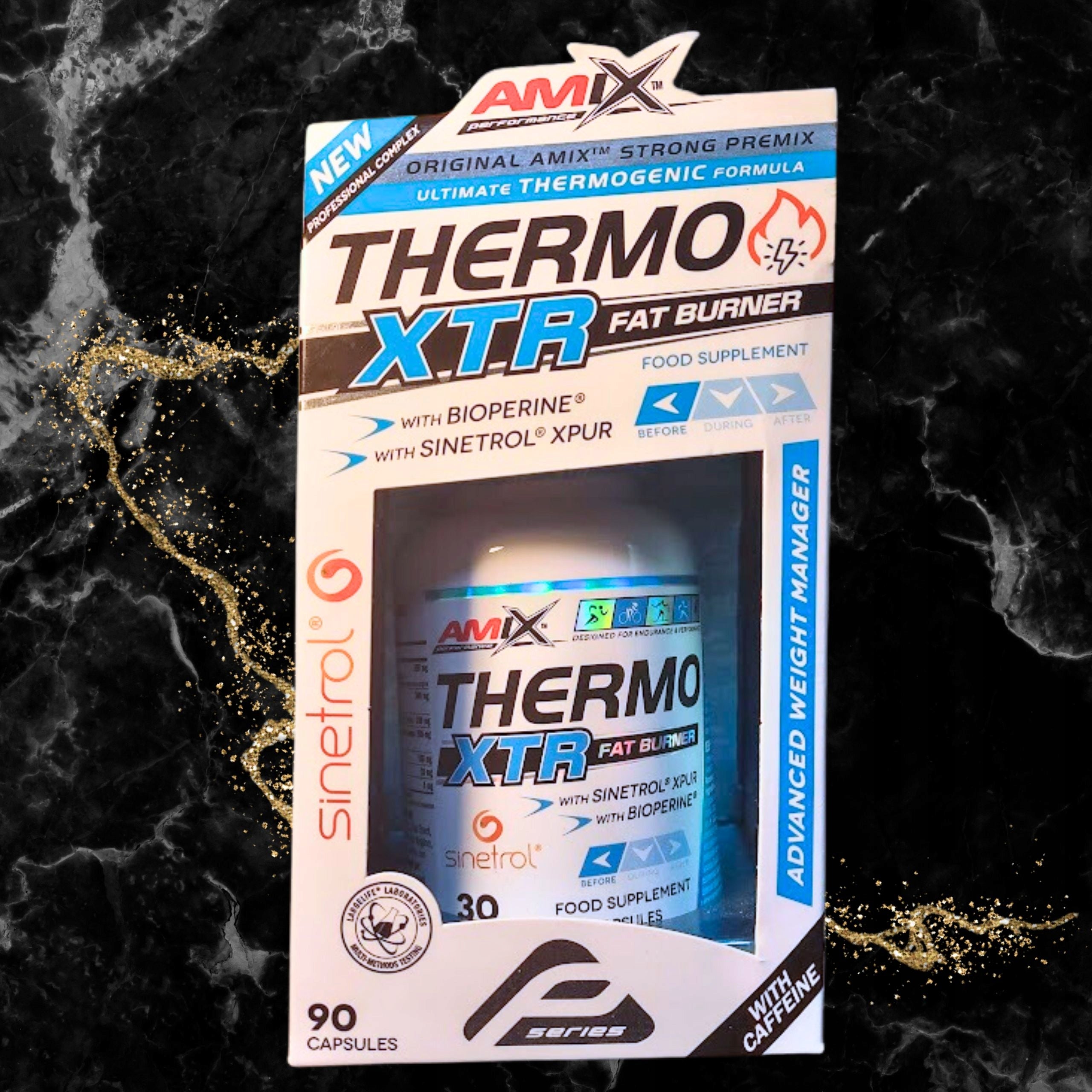 Slimming Tablets Abdominal Fat Burner for Women ThermoXTR Packaging status original
