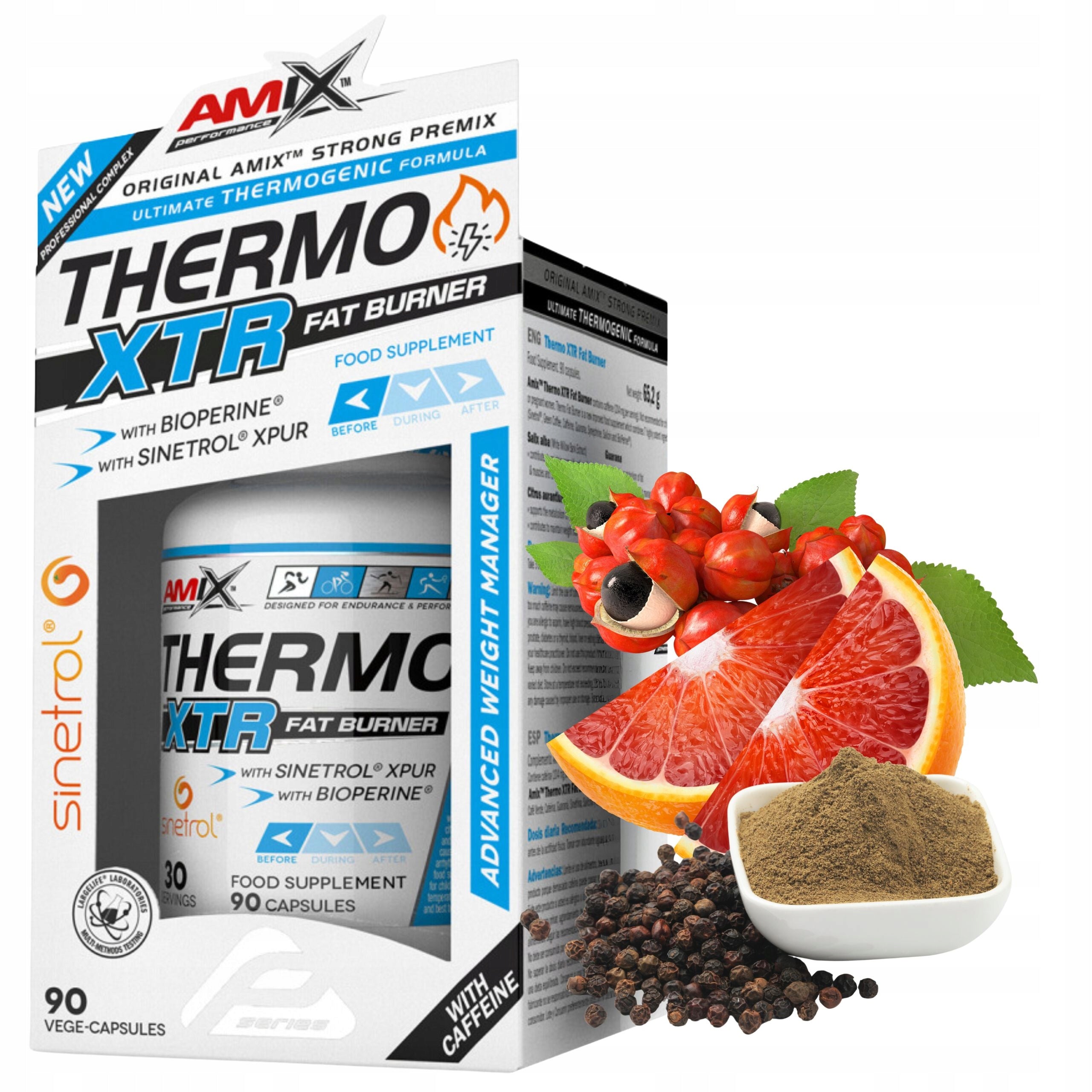 Slimming Tablets Abdominal Fat Burner for Women ThermoXTR