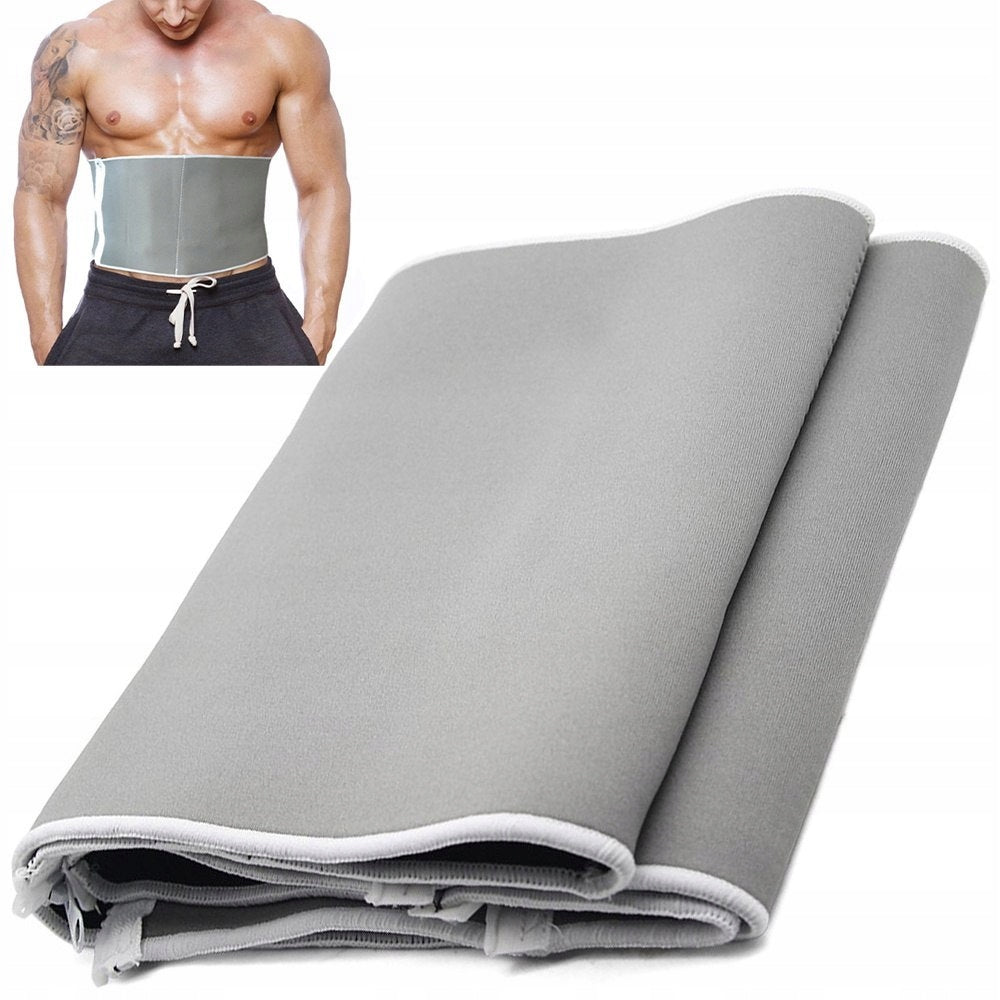 Slimming belt with zipper UNIVERSAL neoprene corset grey Packaging status original
