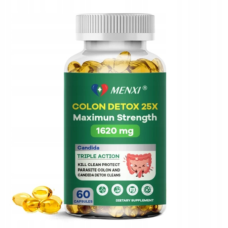 Slimming capsules to support bowel detox and extreme weight loss Packaging status original