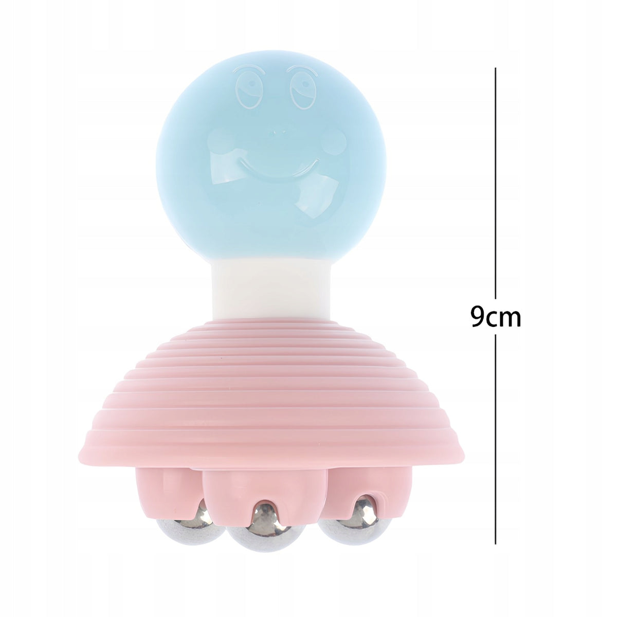 Slimming massager for body | anti-cellulite, metal balls – 9×7,3 cm