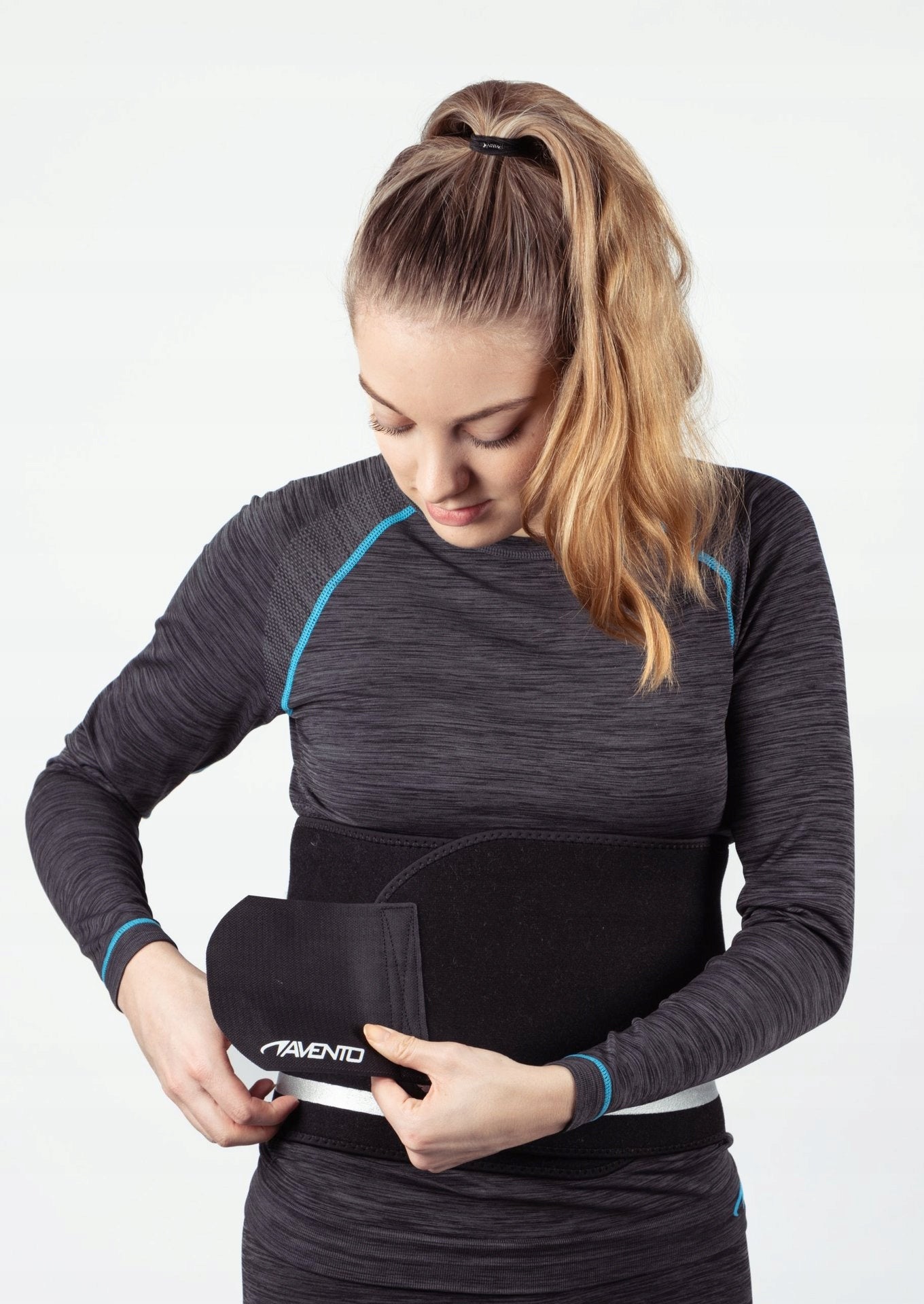 Slimming neoprene belt slimming belly wide AVENTO L/XL Kind slimming belt