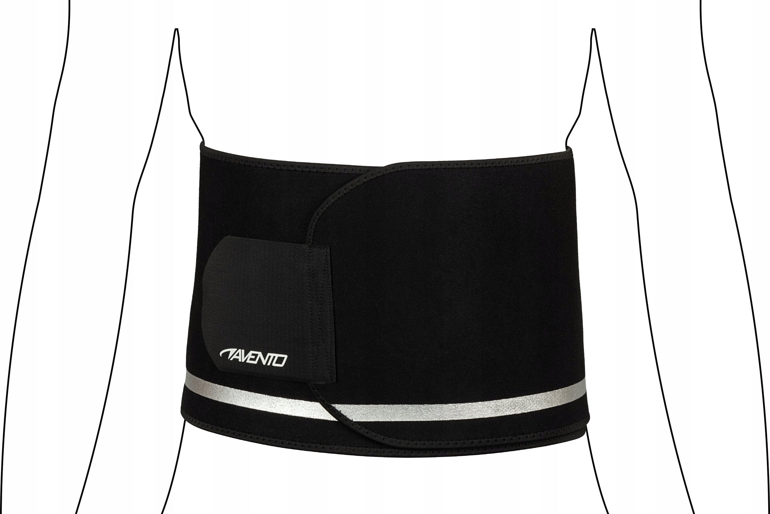 Slimming neoprene belt slimming belly wide AVENTO L/XL Packaging status original
