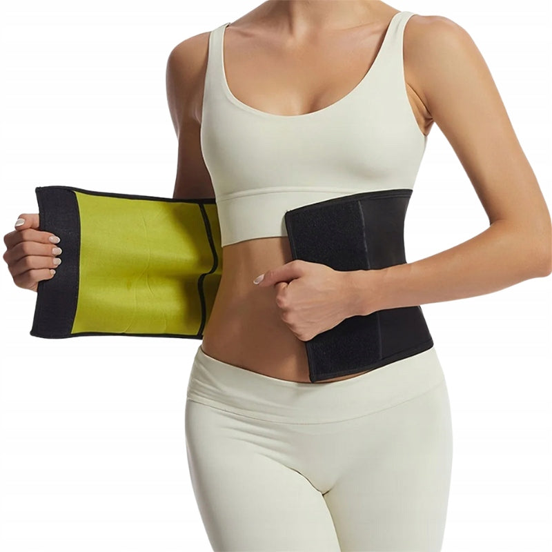 Slimming neoprene belt slimming on the abdomen for training exercises Model pas neoprenowy