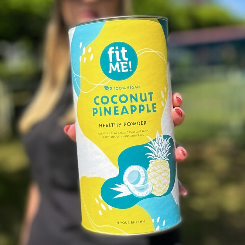 Slimming protein cocktail coconut-ananas 2 x 500g whey protein supplement Brand Fit.Me