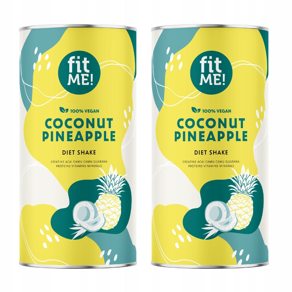 Slimming protein cocktail coconut-ananas 2 x 500g whey protein supplement