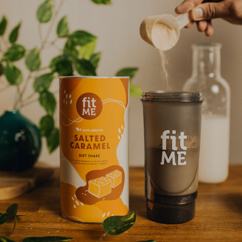 Slimming protein cocktail fitME salty caramel 500g whey protein supplement Manufacturer code Polska