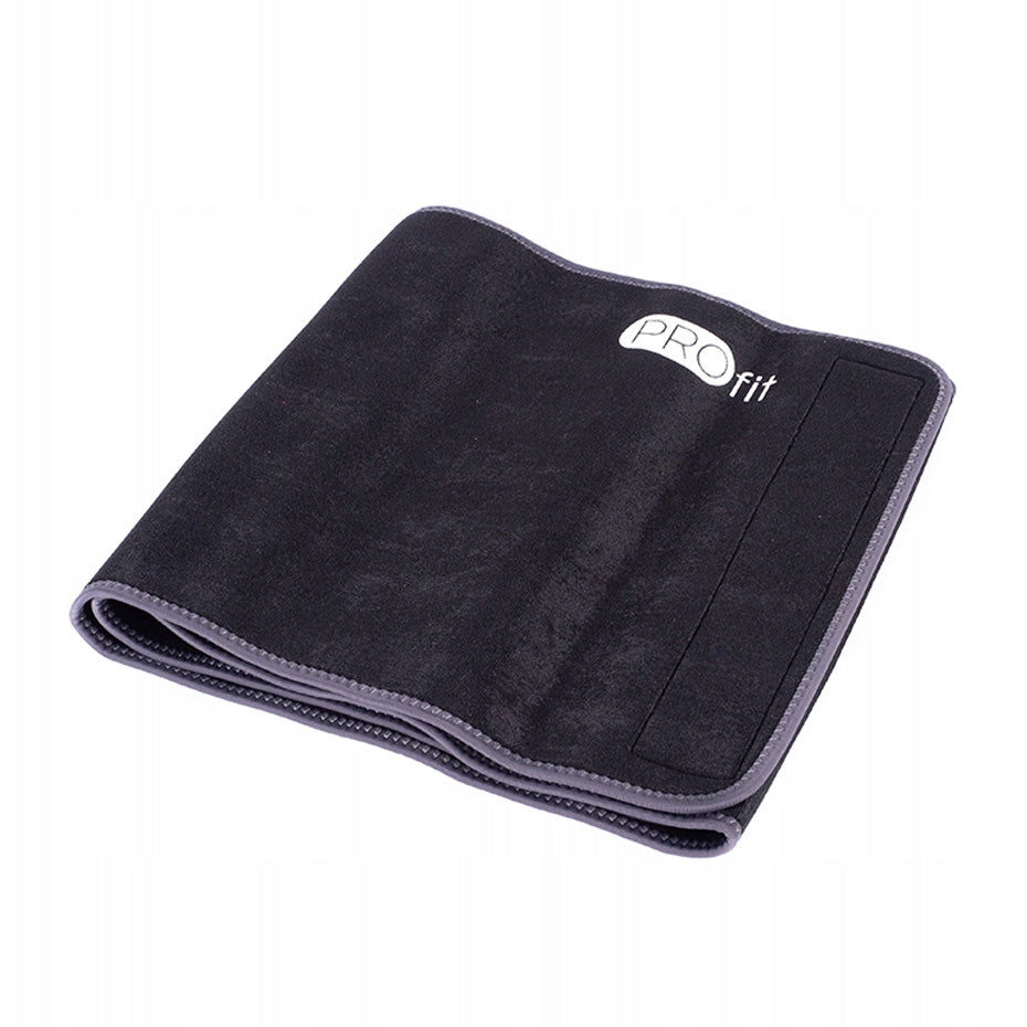 Slimming slimming neoprene belt Profit size 125x30cm Color black