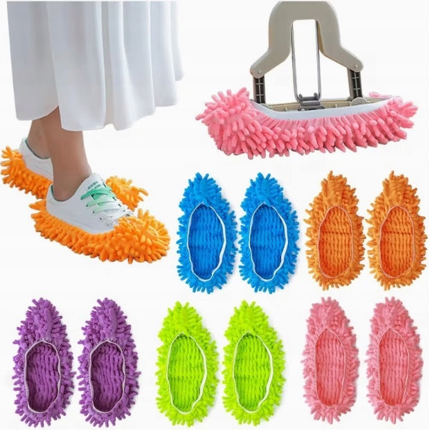 Slippers Mop Brown - Clever Effortless Cleaning (2-Pack) Brand no brand