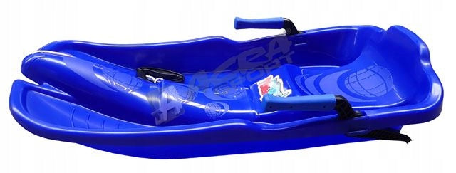 Kunststoffschlitten Acra Turbojet - Dunkelblau 