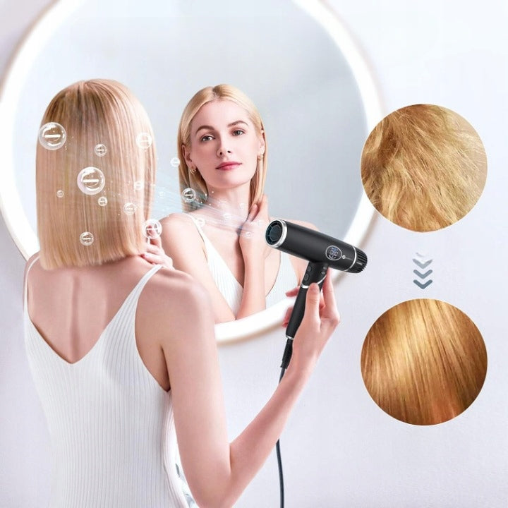 Slopehill Ion Hair Dryer 2000W Brushless Motor LCD 110k Manufacturer code B0C96RXZQM