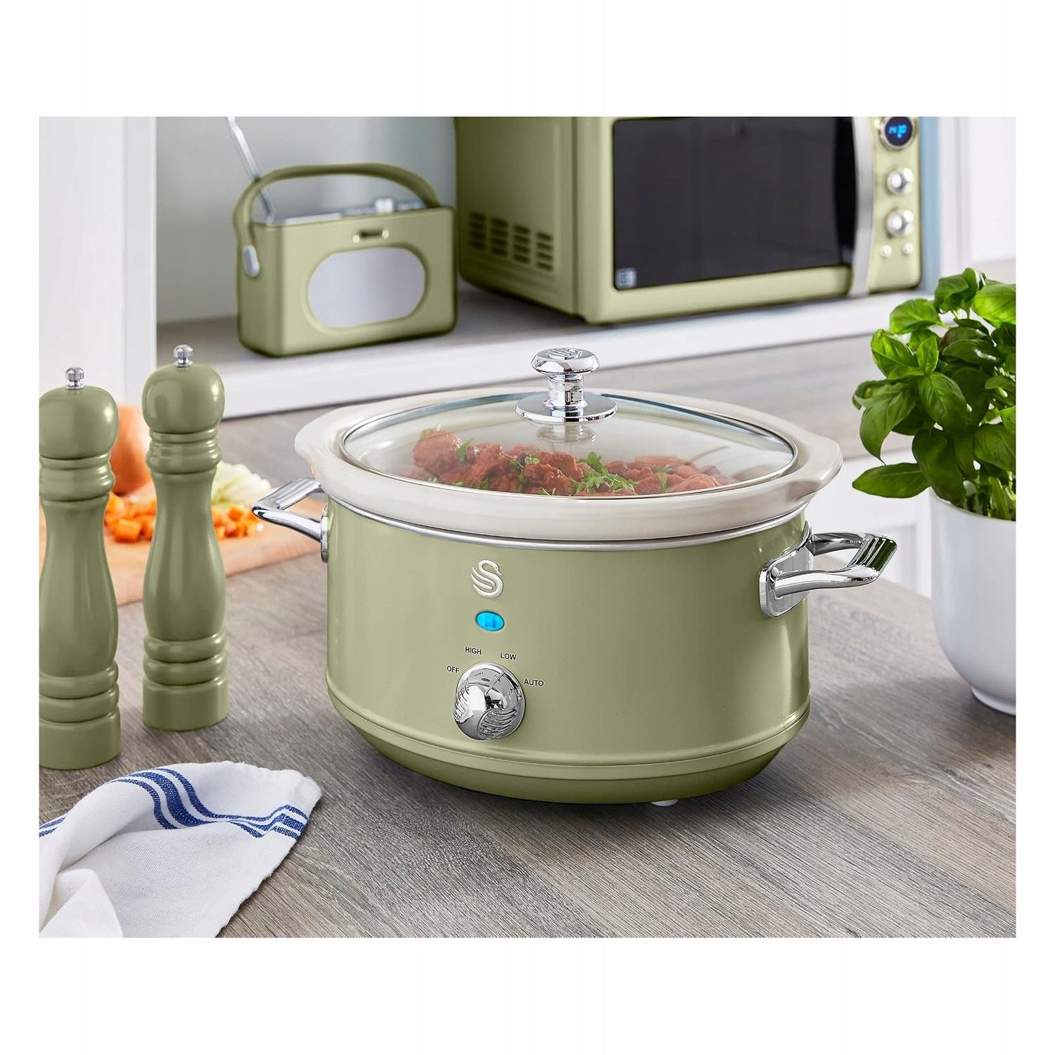 Slow Cooker 3.5 L Removable container, non-stick coating Brand no brand
