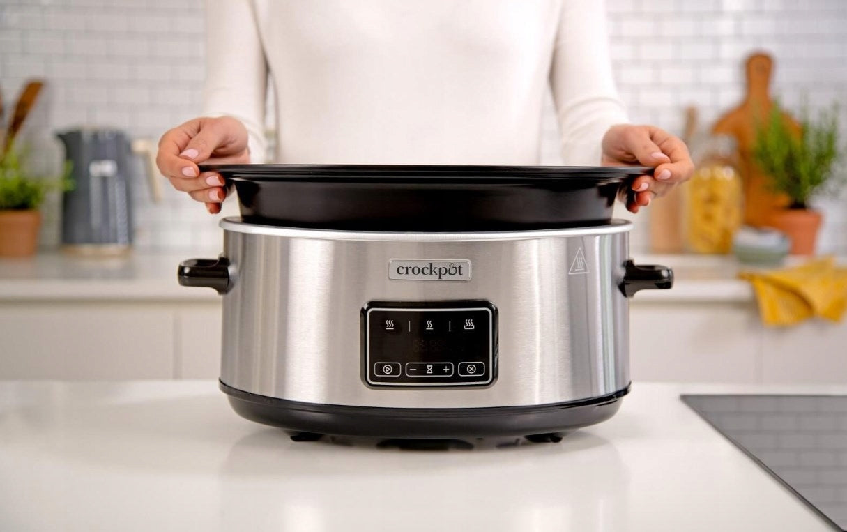 Slow Cooker Crock-Pot CSC112X 6,5l (silver) Model CSC112X