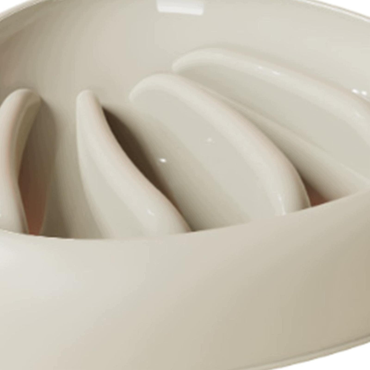 Slow Feeder Anti Choking Slow Down Eating Non Slip Bite Resistant Brown Manufacturer code 08764077181