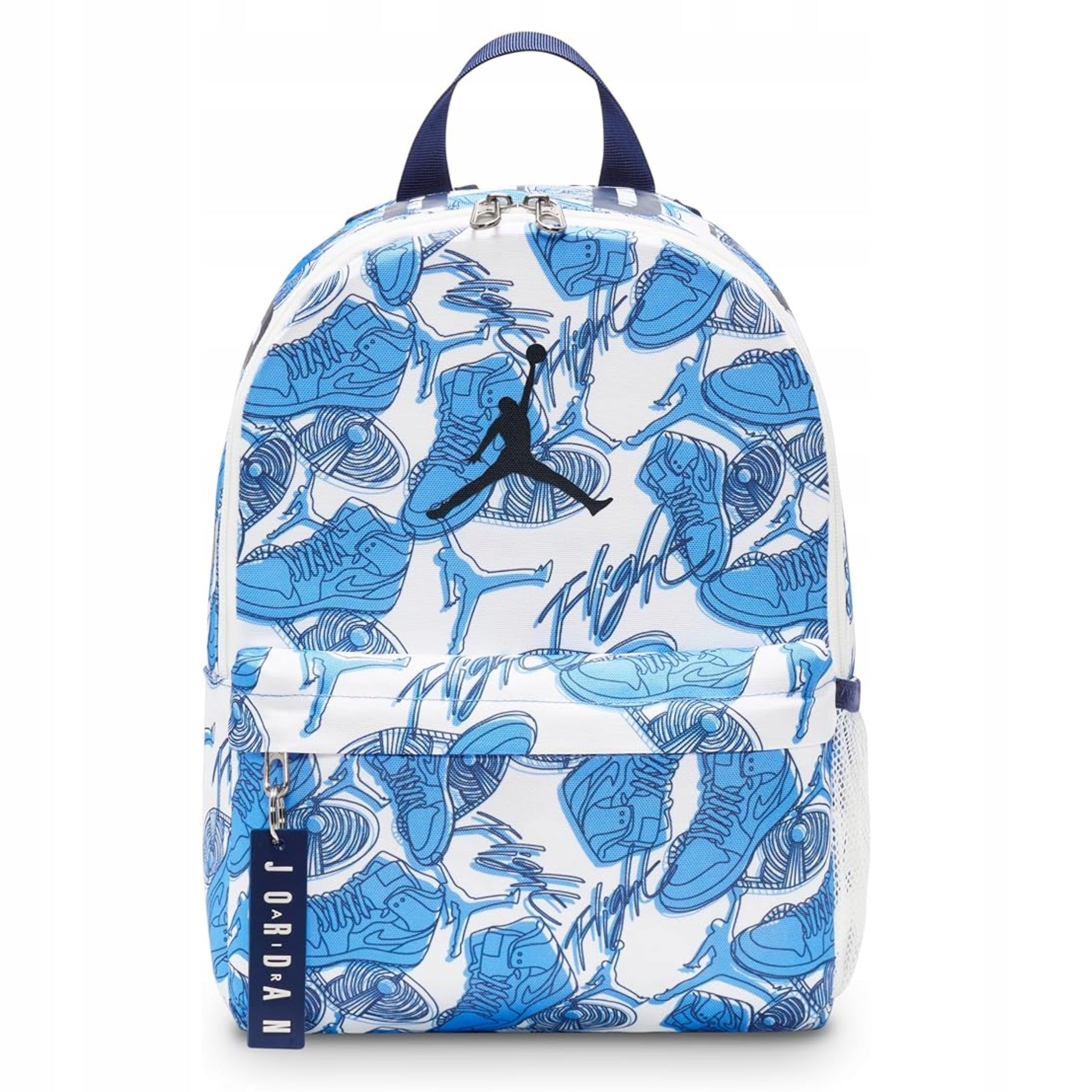 Small Backpack Mini Jordan Blue and White for Children's Kindergarten 10l Packaging status original