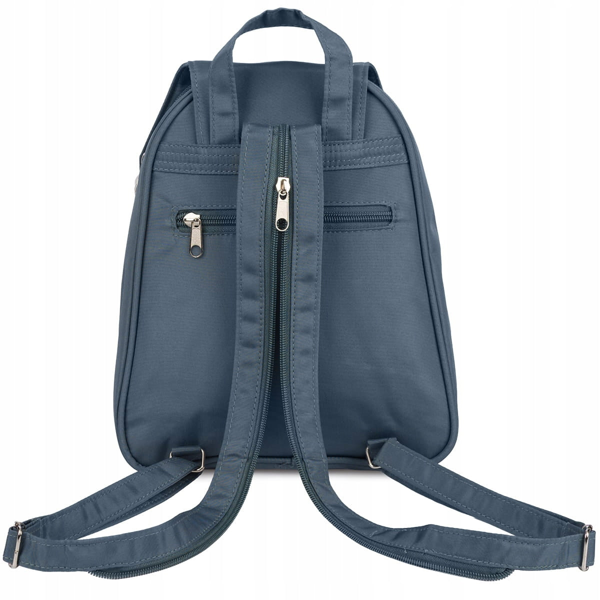 Small Backpack Women's Urban Backpack Lightweight Elegant Grey Microfiber Manufacturer code FF-0853-074