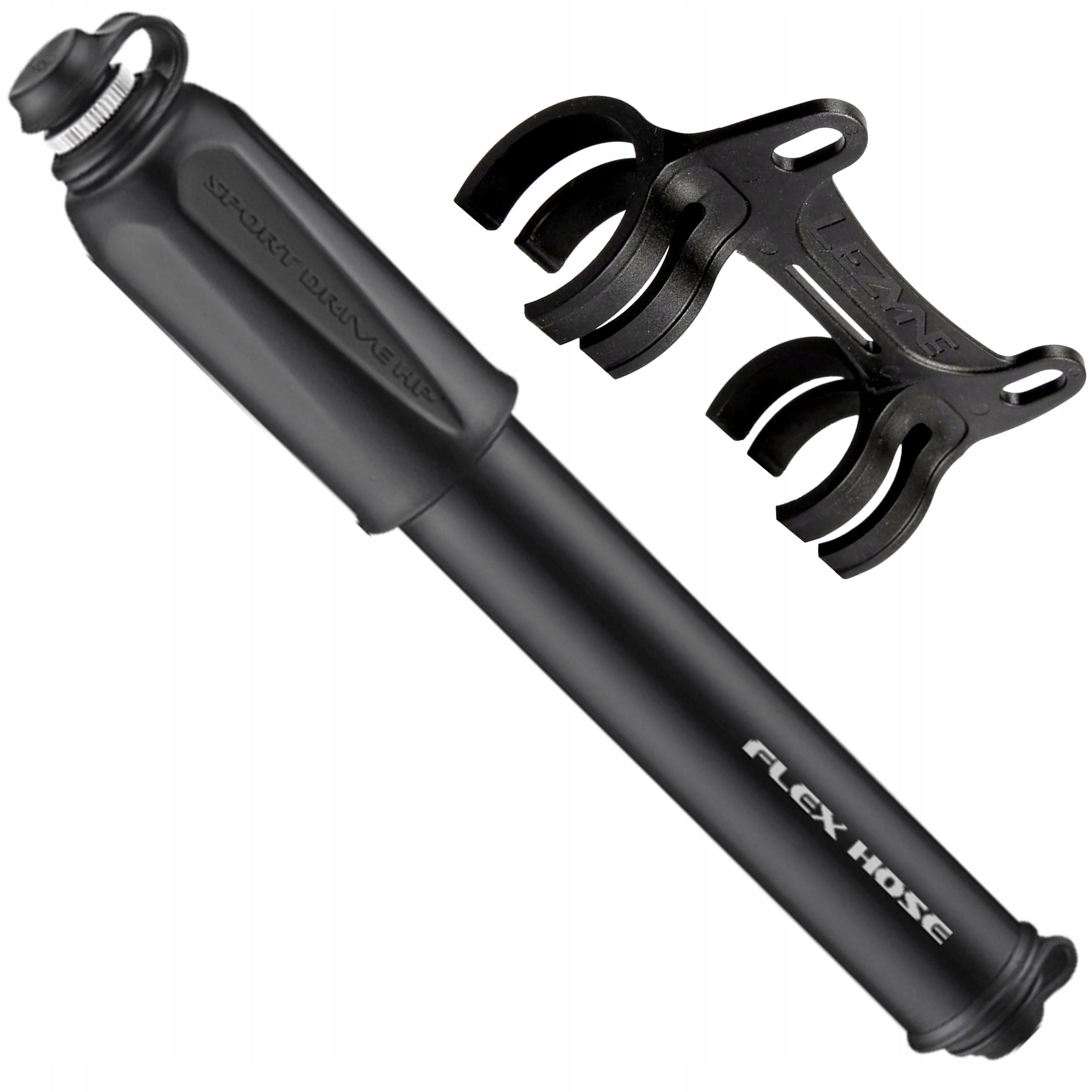 Small Bicycle Pump LEZYNE Sport Drive HV MTB Gravel Black 17cm + Handle Manufacturer code 10-452200061