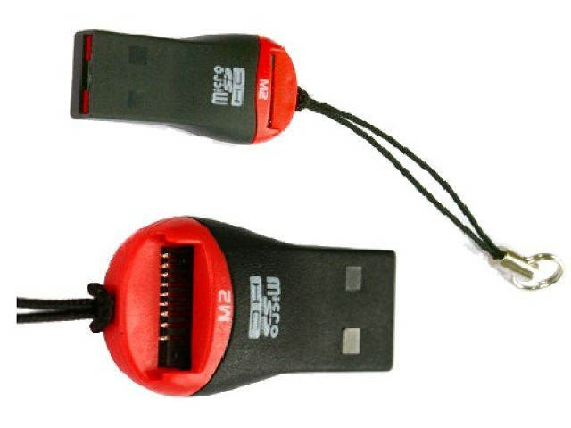 Small Card Reader MicroSD Micro SD microSDHC USB Manufacturer no brand