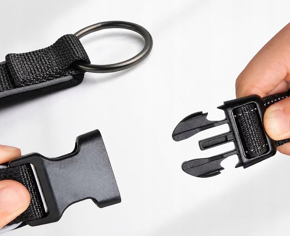 Small Dog Collar Black, Reflective, Adjustable S Manufacturer code FD