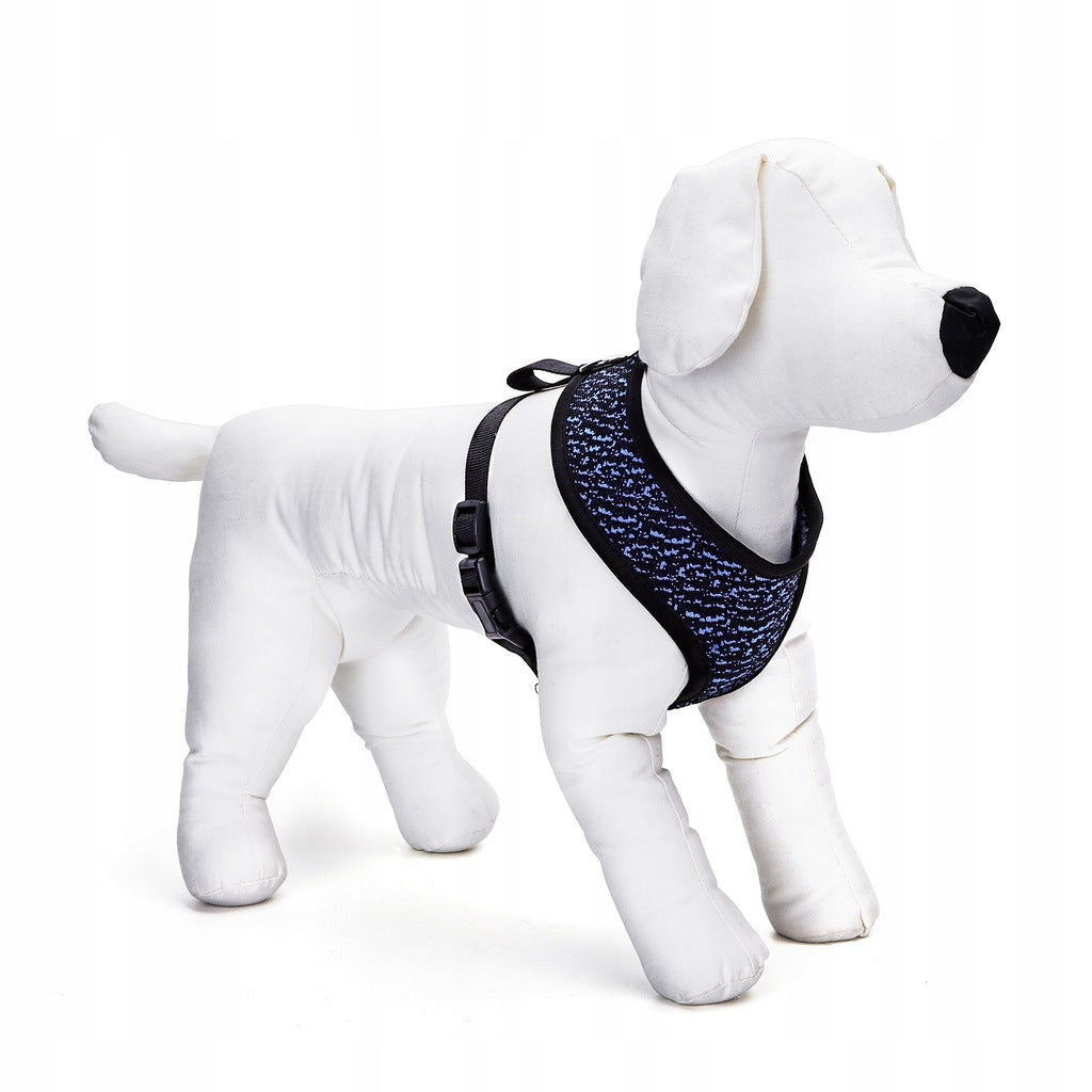 Small Dog Harness Pressure-Free Strong Knit S Sky 30-45 /25cm Guard