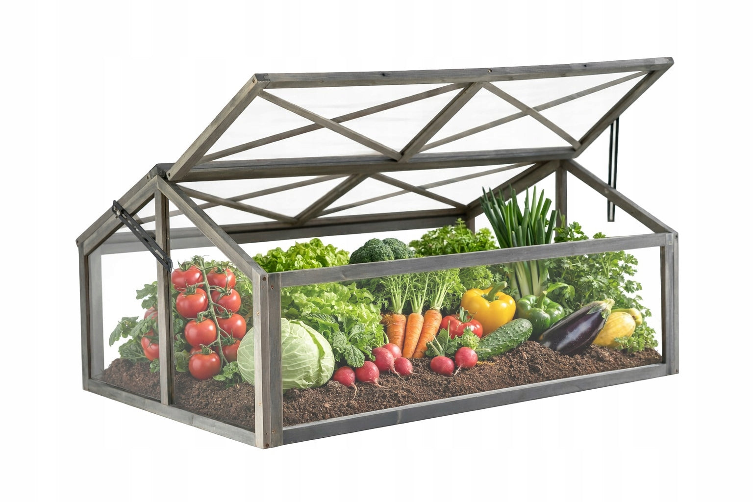 Small Greenhouse Garden AURA LUX 120x80 Vegetable Garden Vegetable Inspection Product weight with unit packaging 10 kg